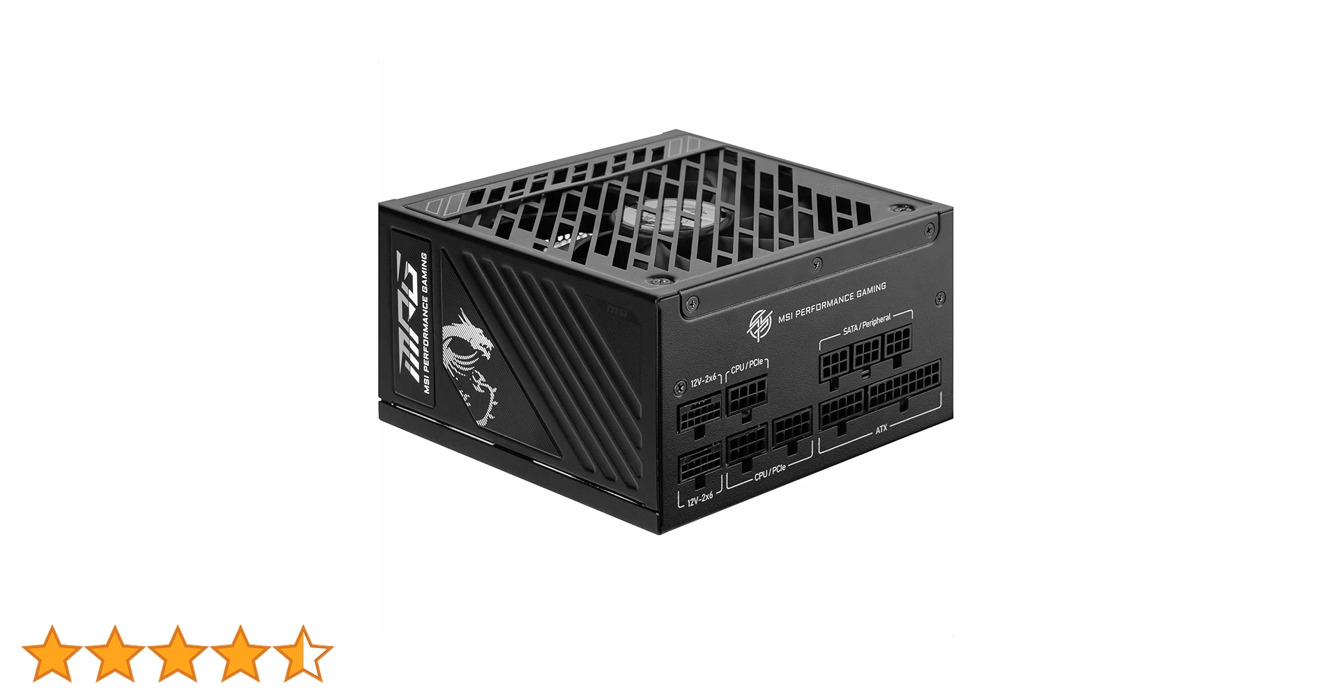 【MSI】A1250GS 1250W 電源ユニット BTO ゲーミングPC MPG A1250GS PCIE5 1250W ATX 3.1 PCIE 5.1 Ready Gaming Power